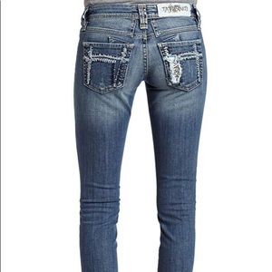 Jeans, Taverniti Women’s Distressed, Blue Rocker